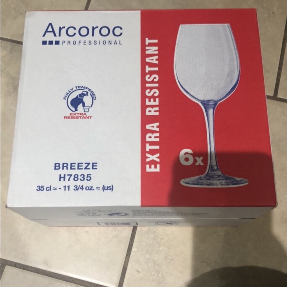 COPY - Arcoroc wine glasses